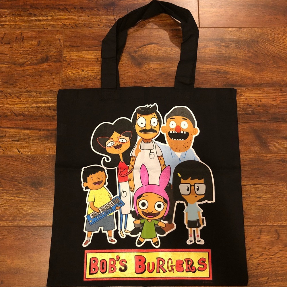 Bobs burger limited edition tote SDCC 2018
